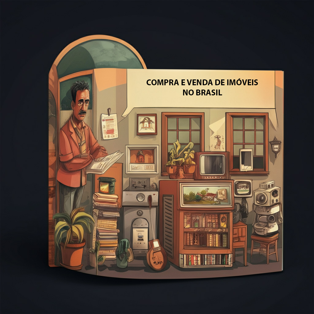 Imagem ilustrativa com uma pessoa dentro de um cômodo de uma casa