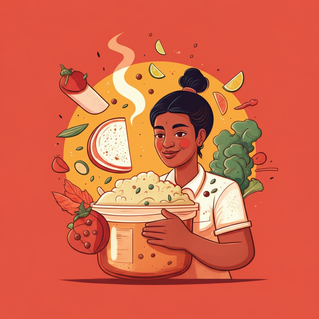 illustration that represents: Guia Completo: Boas Práticas de Manipulação de Alimentos para Comércio