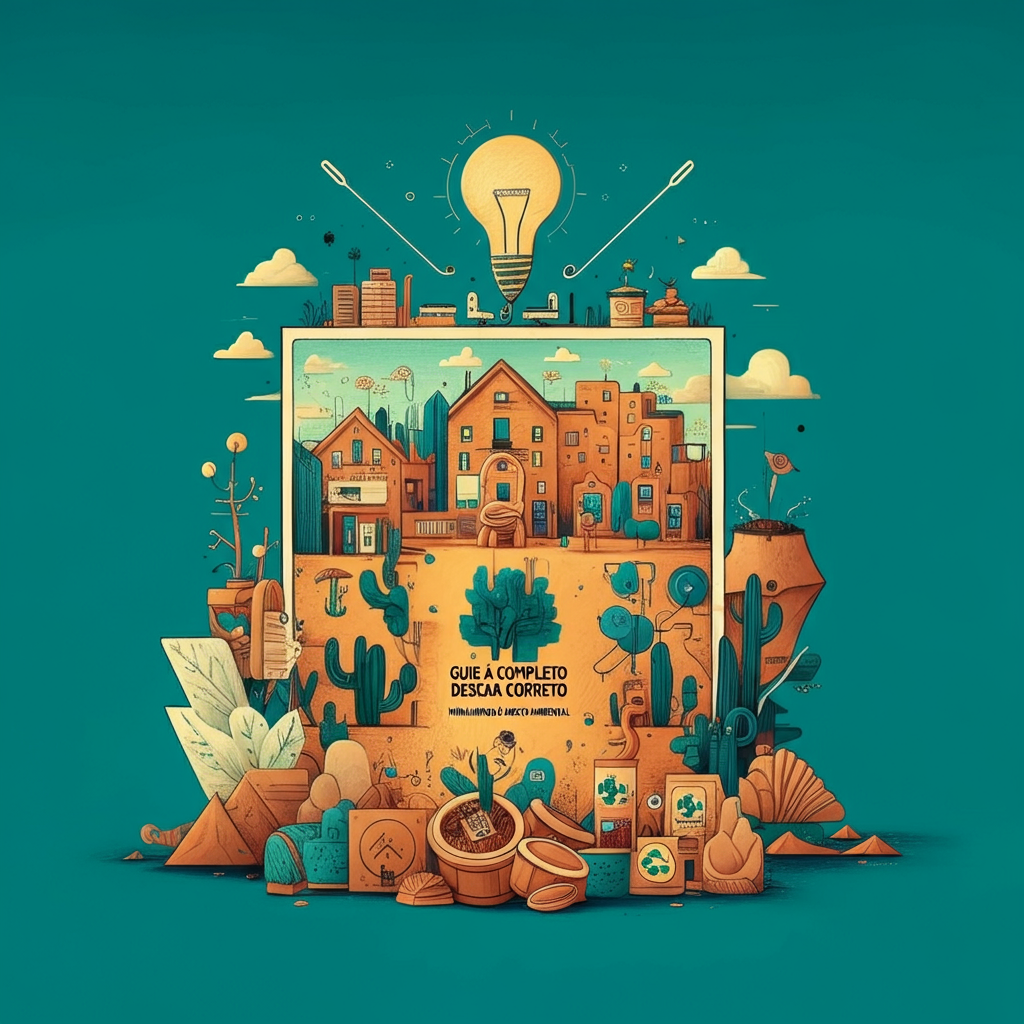illustration that represents: Guia Completo para o Descarte Correto de Produtos de Consumo no Brasil